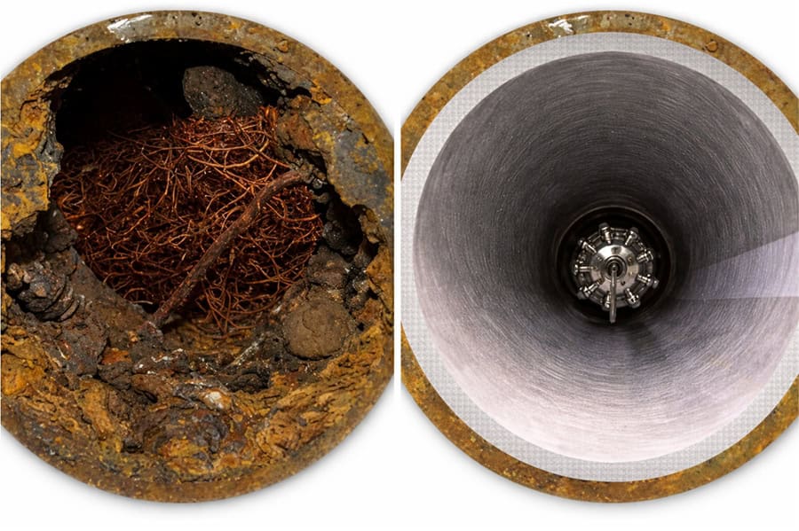 Desfundarea conductelor de canalizare prin frezare Desfundarea conductelor de canalizare prin frezare