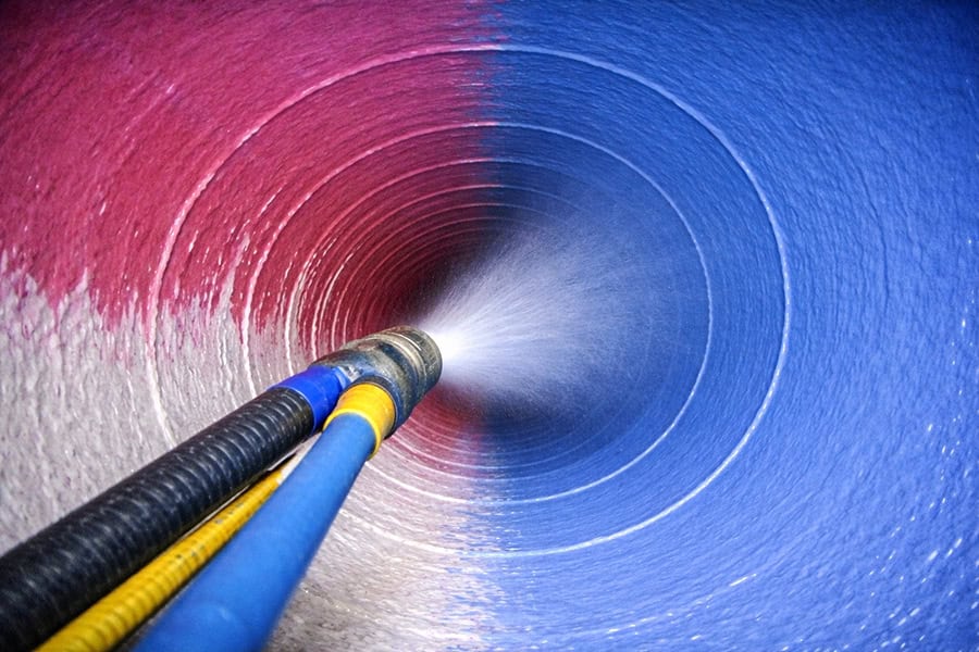 Reabilitare conducte Epoxy Spray Lining 22 Reabilitare conducte canalizare Epoxy Spray Lining