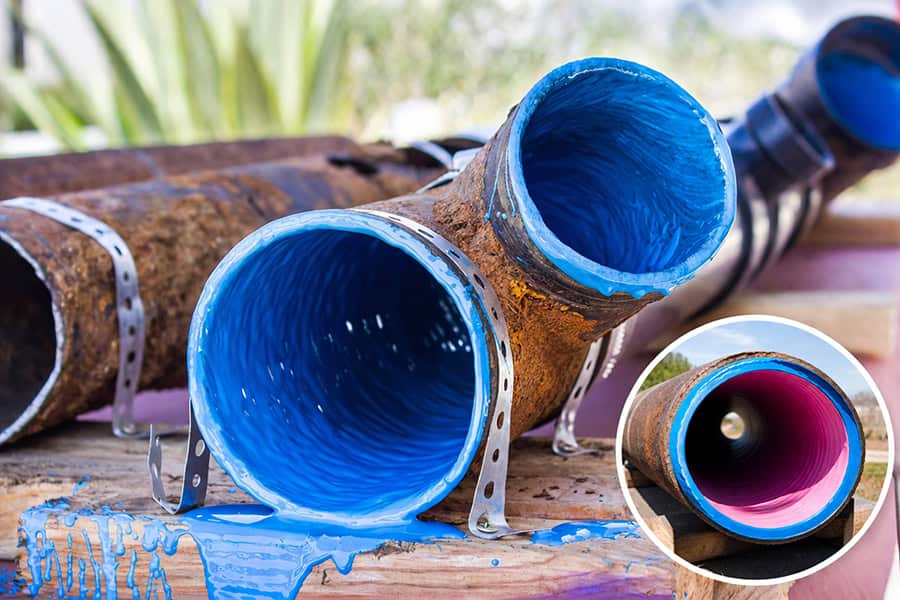 Reabilitare conducte canalizare Epoxy Spray Lining 2345 desfundare conducte Reabilitare conducte canalizare Epoxy Spray Lining